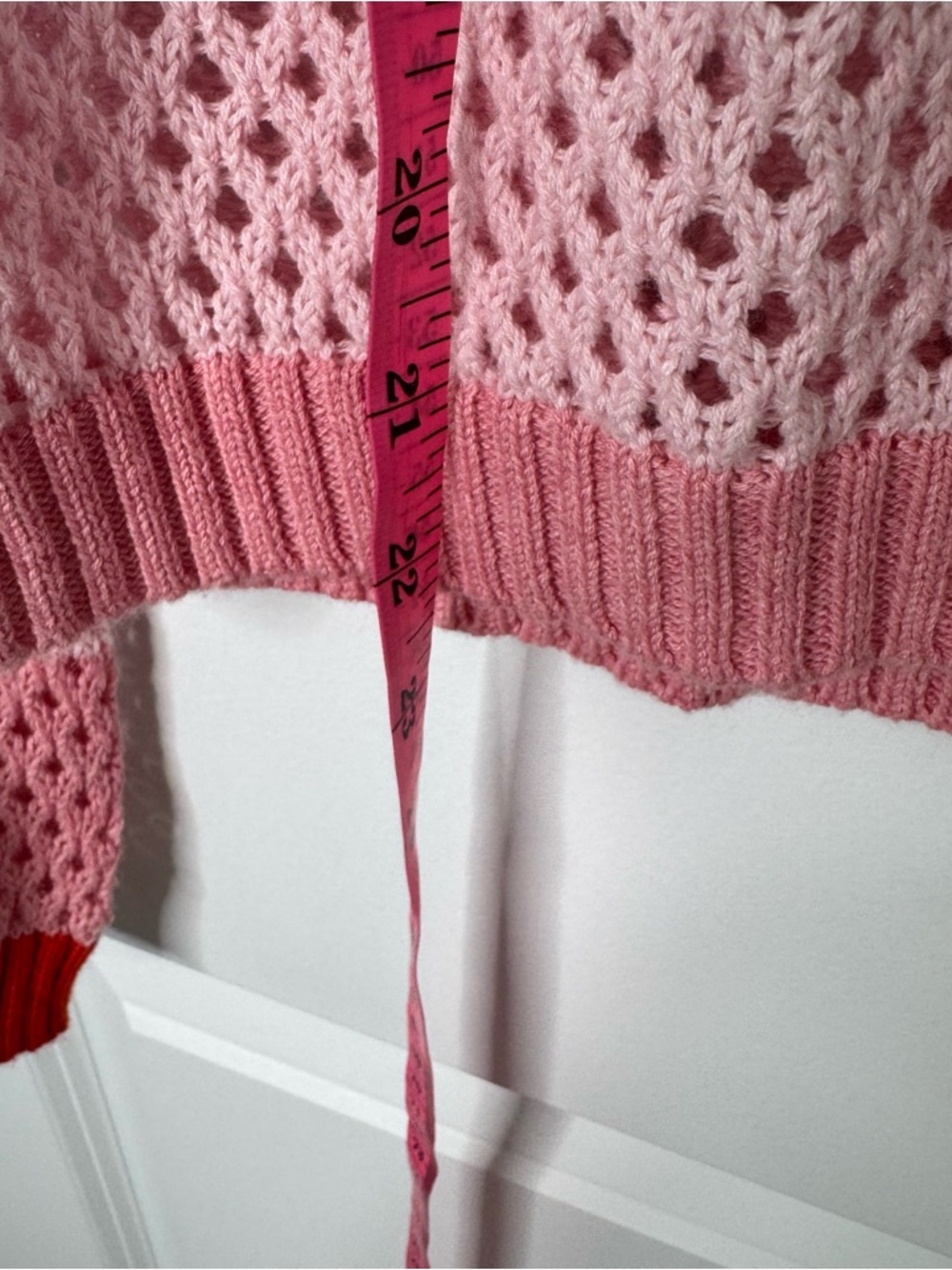 Wispr Open-Stitch Rainbow cotton silk Crew Sweater xs - Picture 8 of 9